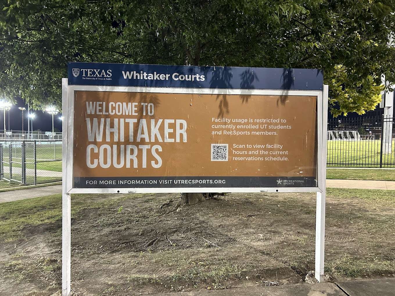 Whitaker Courts – UT RecSports