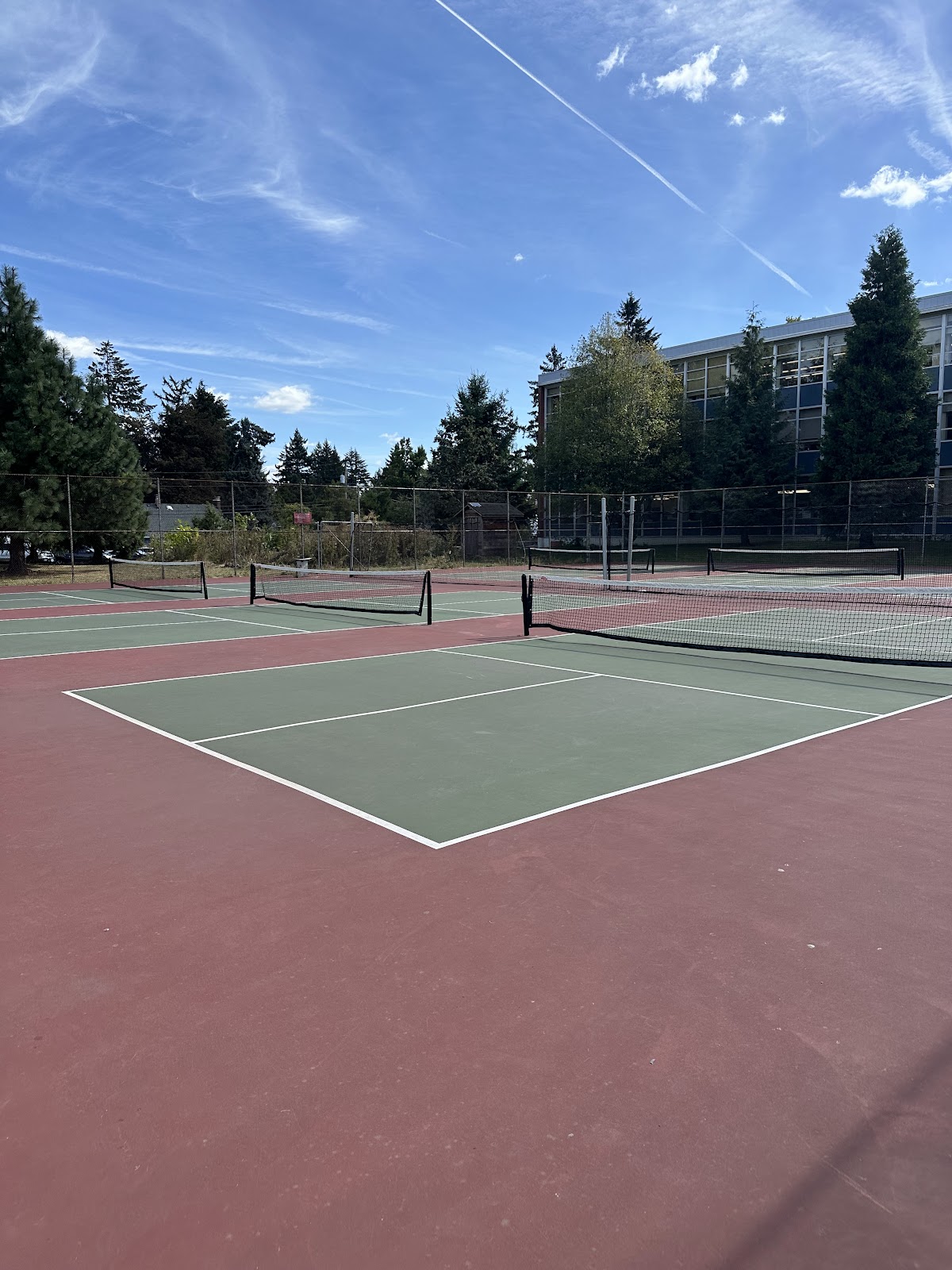 Wells High School Pickleball Court