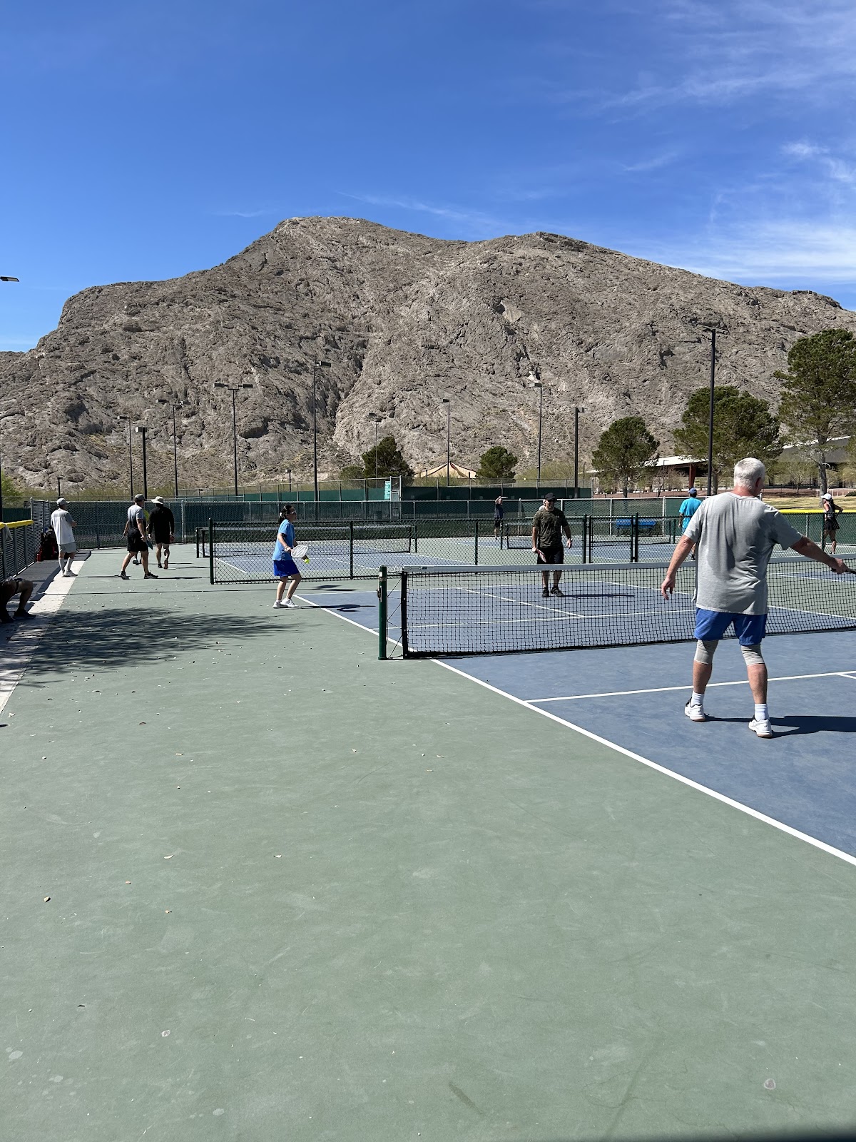 Lone Mountain Park Pickleball courts
