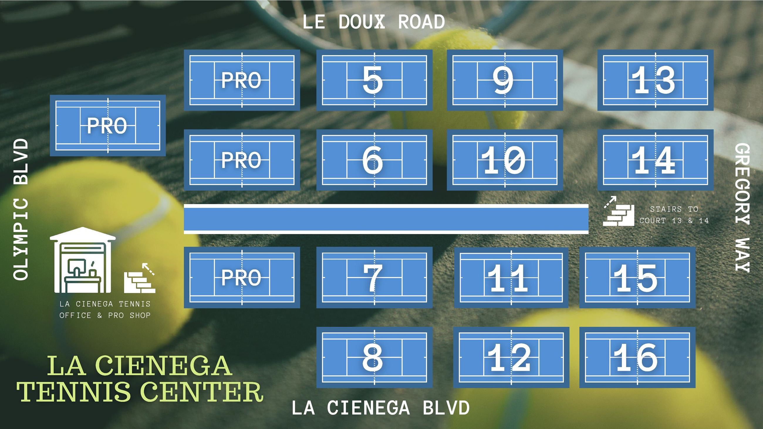 Beverly Hills La Cienega Tennis Center (Pickleball)