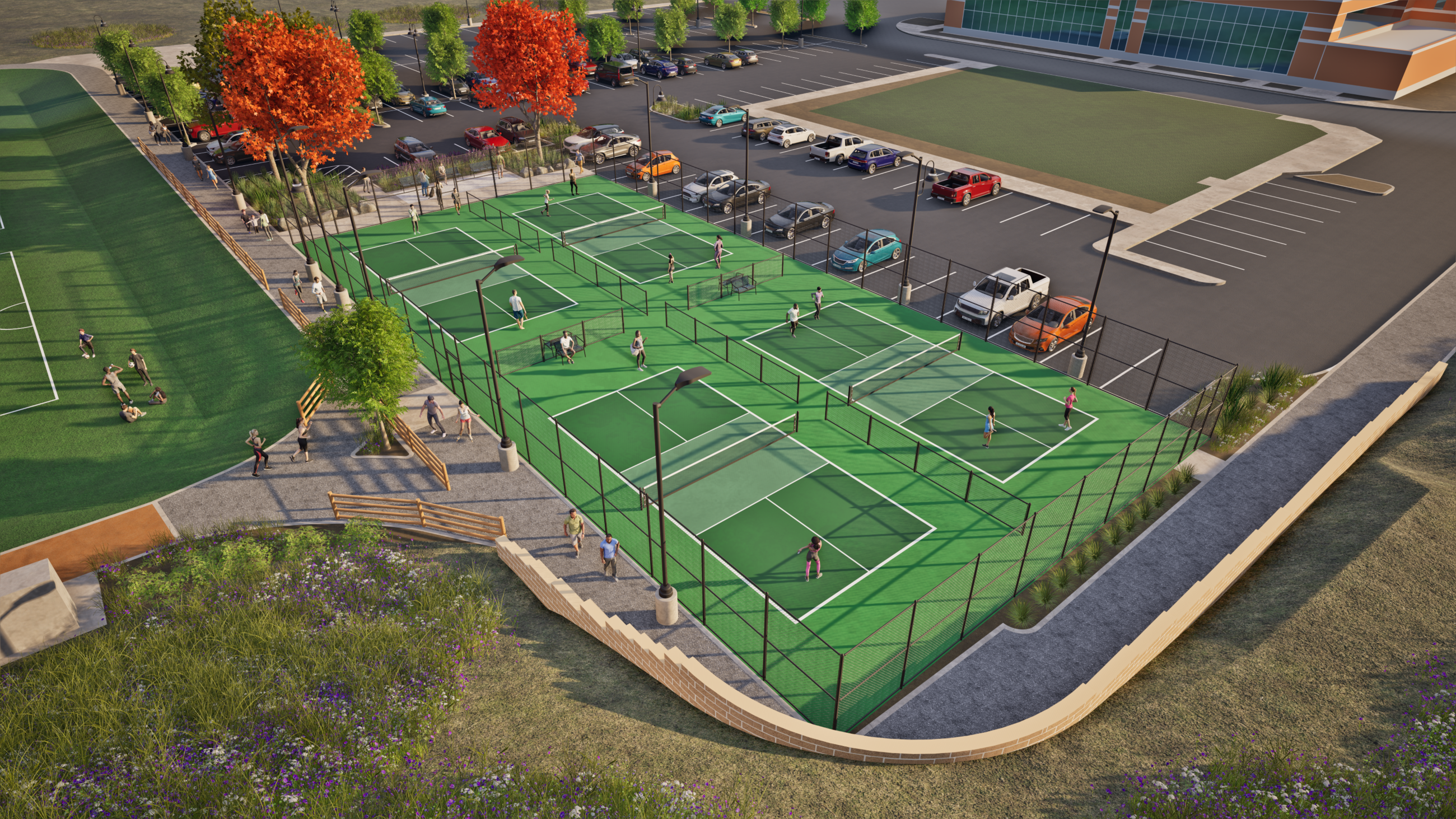 Westlake Village Community Park Pickleball Courts