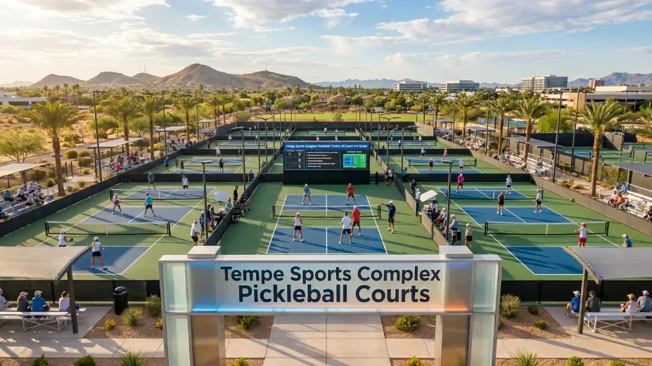 Tempe Sports Complex Pickleball Courts