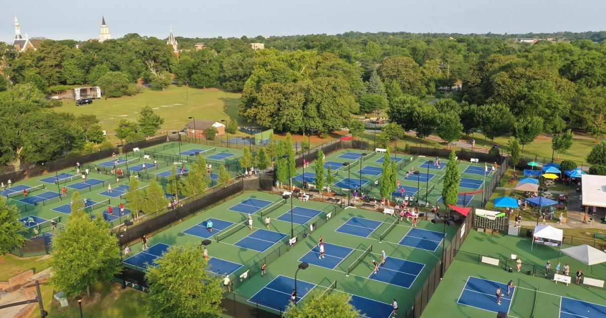 Tattnall Square Park Pickleball Courts